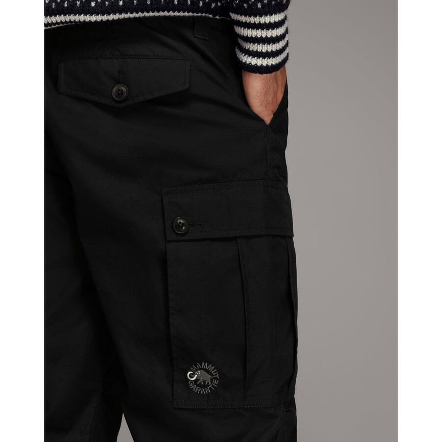 mammut x cabourn direttissima baumwollhose schwarz marine