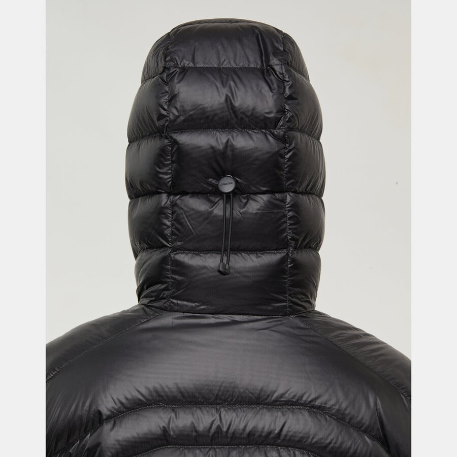 valley light in kapuzenjacke damen creas schwarz
