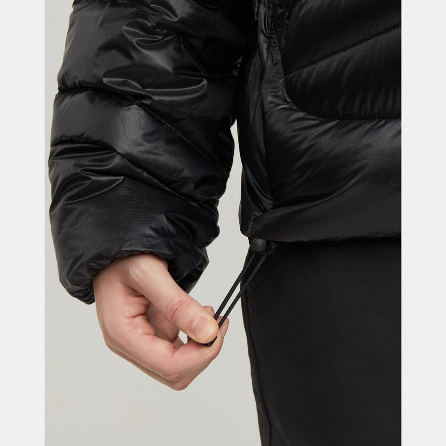 valley light in kapuzenjacke damen creas schwarz