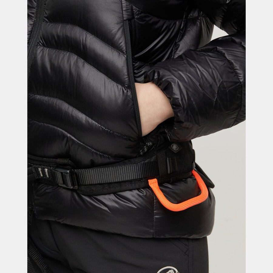valley light in kapuzenjacke damen creas schwarz
