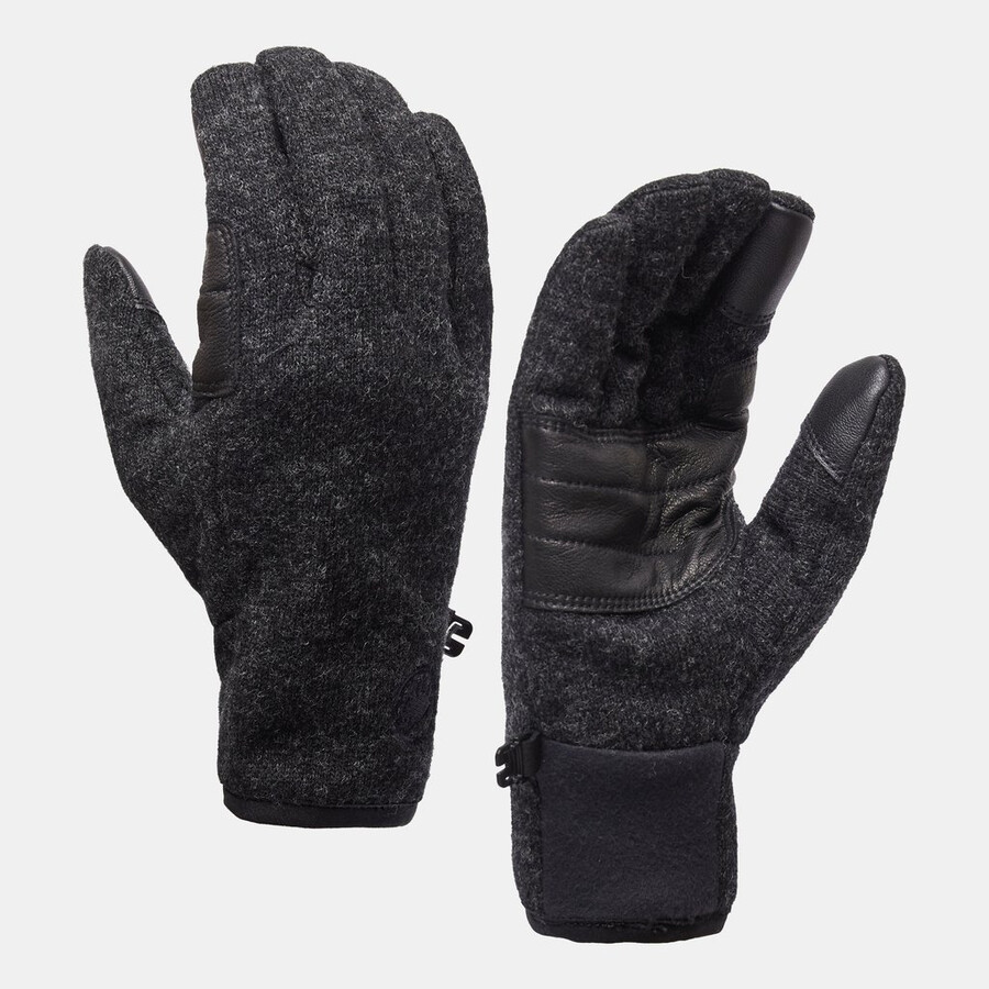 passion glove black melange
