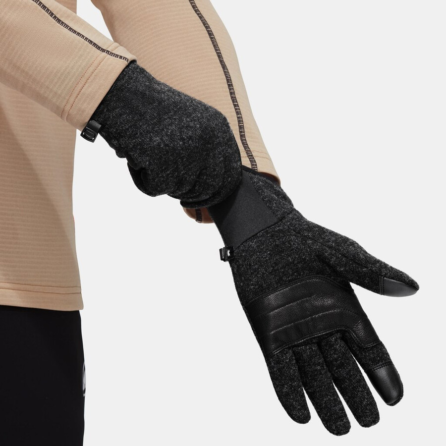 passion glove black melange