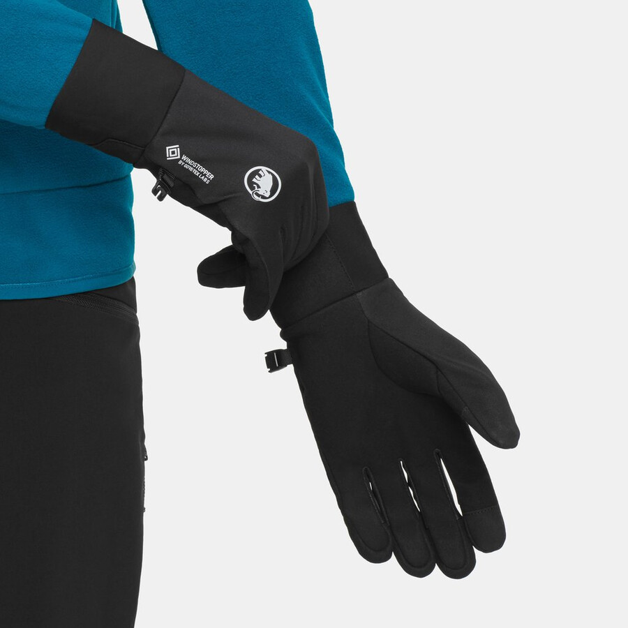 astro light so handschuh schwarz