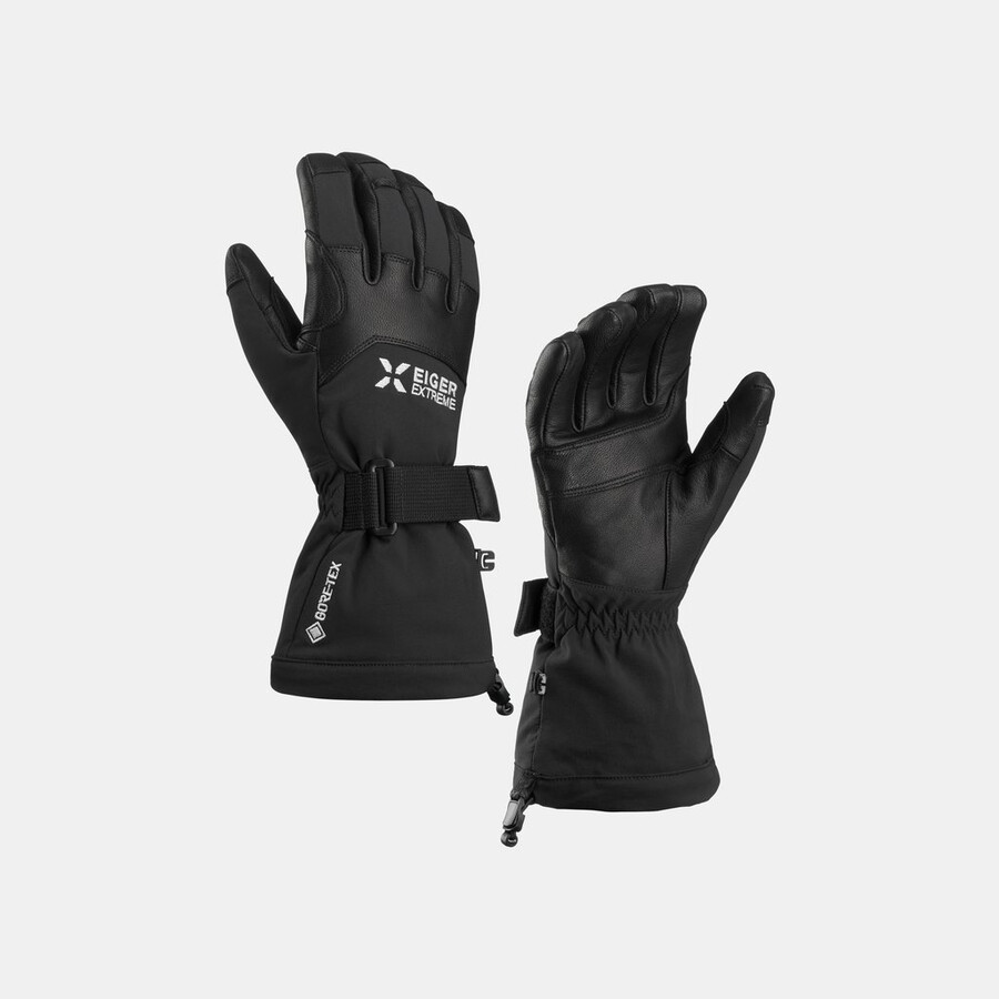 eiger nordwand pro 2-in-1 handschuh schwarz