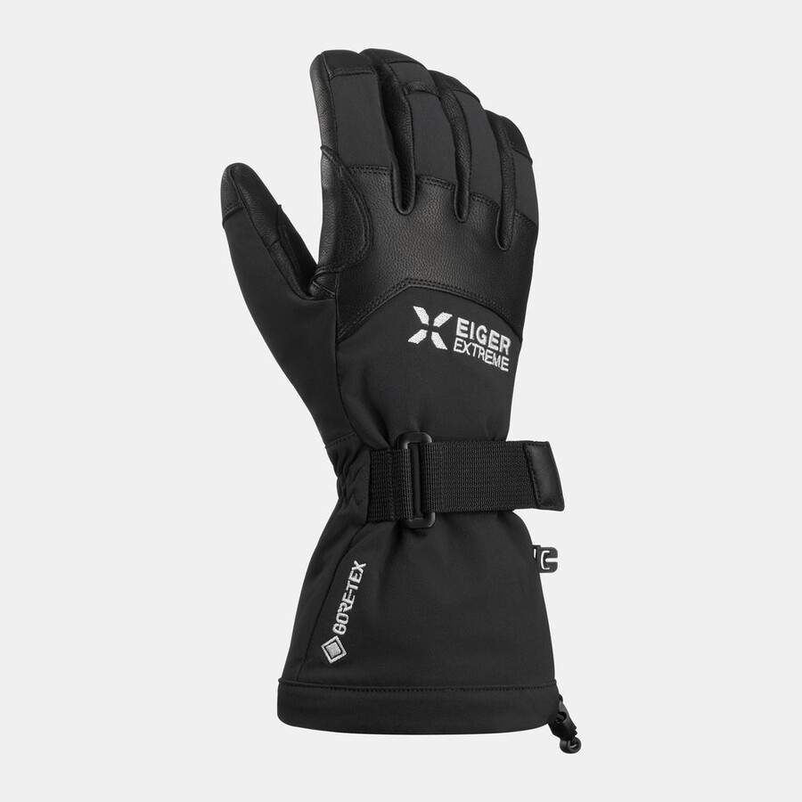 eiger nordwand pro 2-in-1 handschuh schwarz