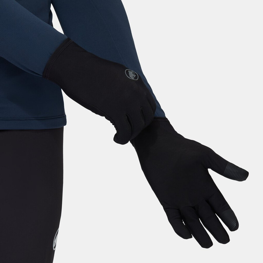 stretchhandschuh schwarz