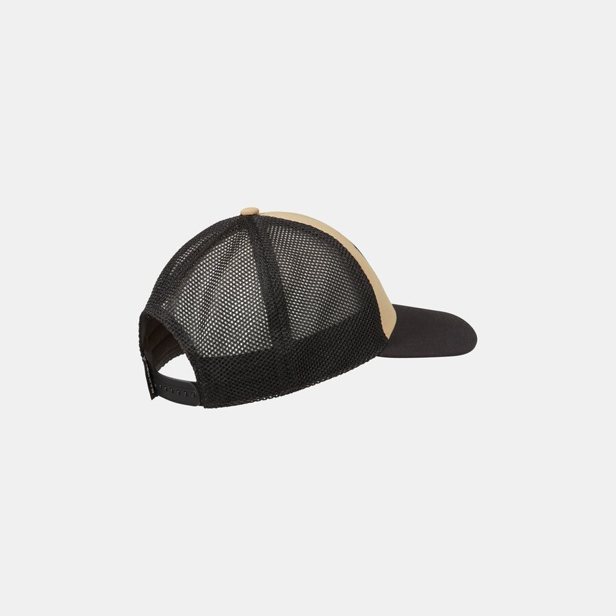 schwarze baseball-mesh-kappe