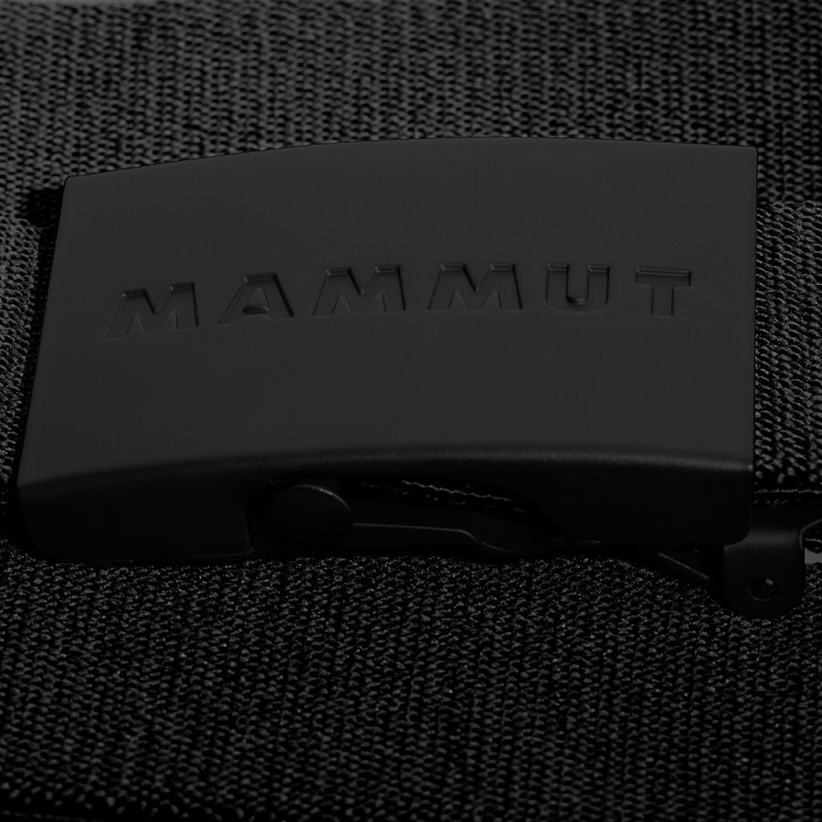 mammut logo gürtel schwarz