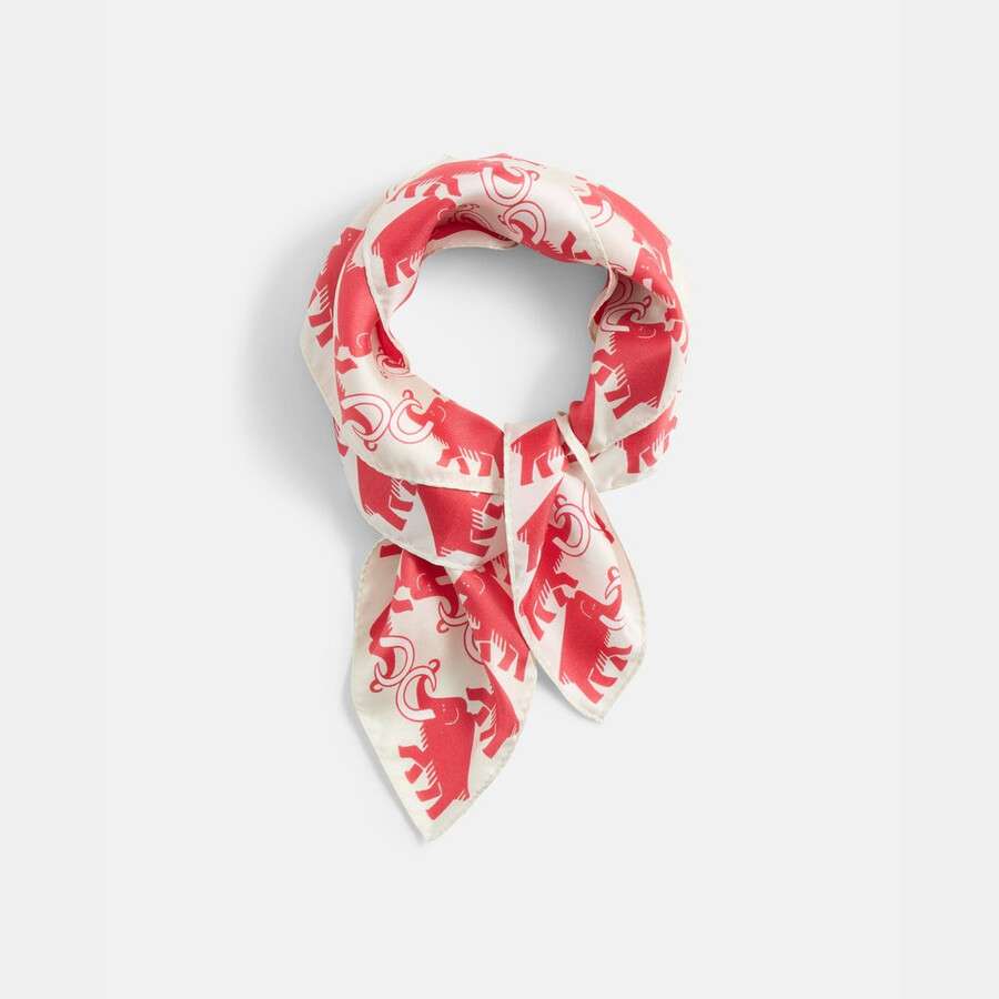 mammut x cabourn direttissima seidenschal weißstein-mammutrot