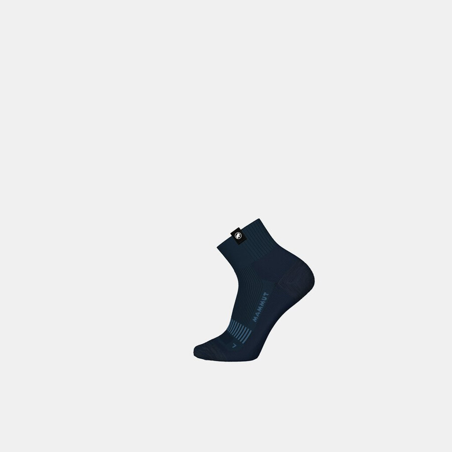 wandersocken mit vollpolsterung viertelbreite marsh-weiß