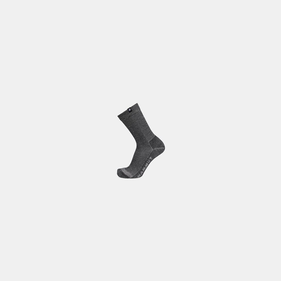 wandersocken mit vollpolsterung schwarz-weiß
