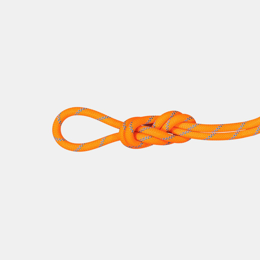 8.7 alpine sender dry rope dry standard leuchtendes orange-ozean