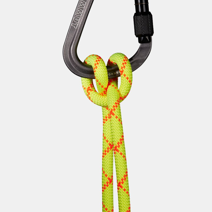 9.5 alpine core protect dry rope halo-vibrant orange