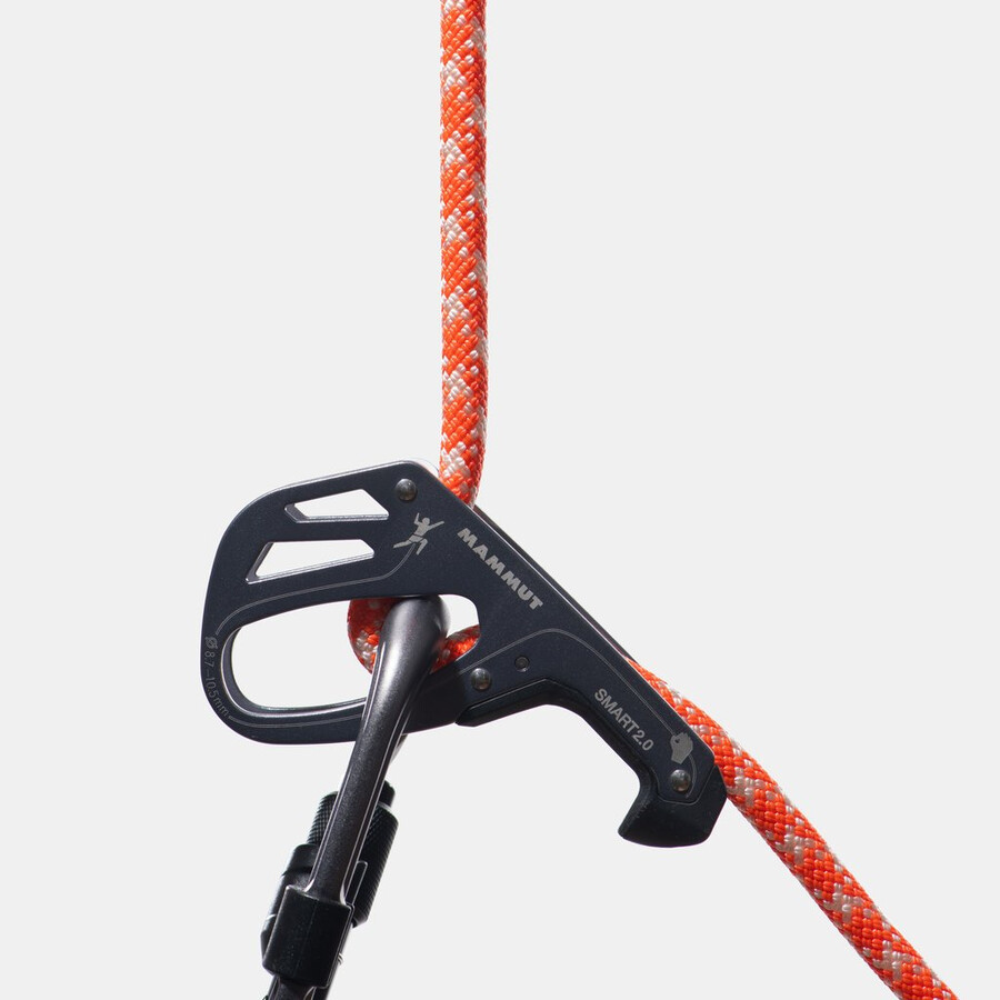 95 crag classic seil 60 m leuchtendes orange-weiß