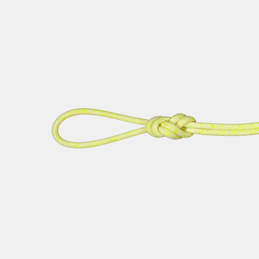 6.0 glacier cord dry 30m gelb meliert