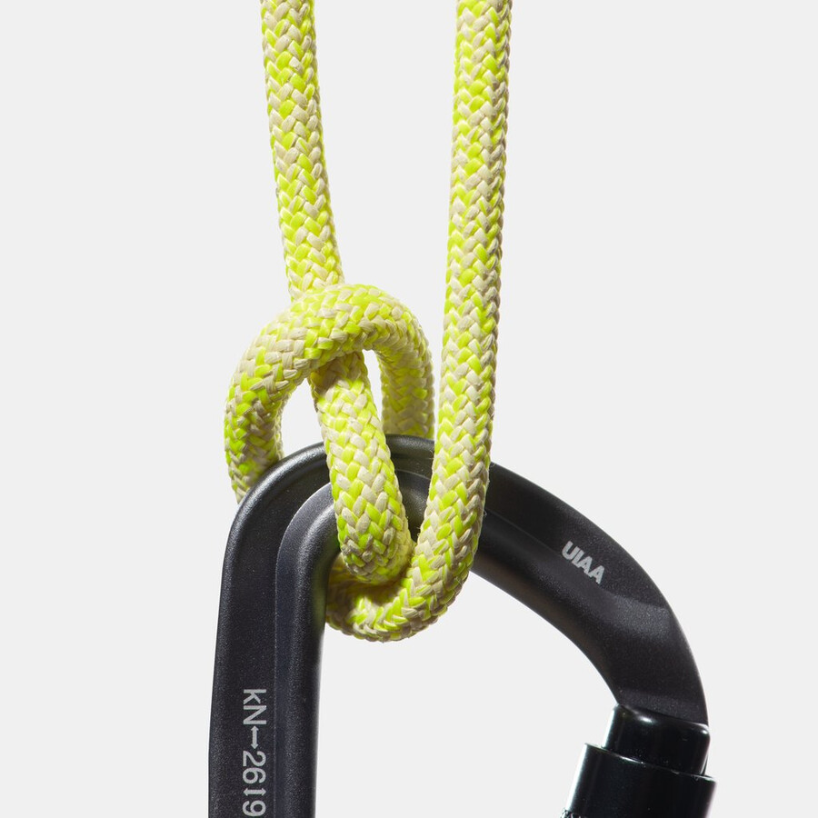 6.0 glacier cord dry 30m gelb meliert