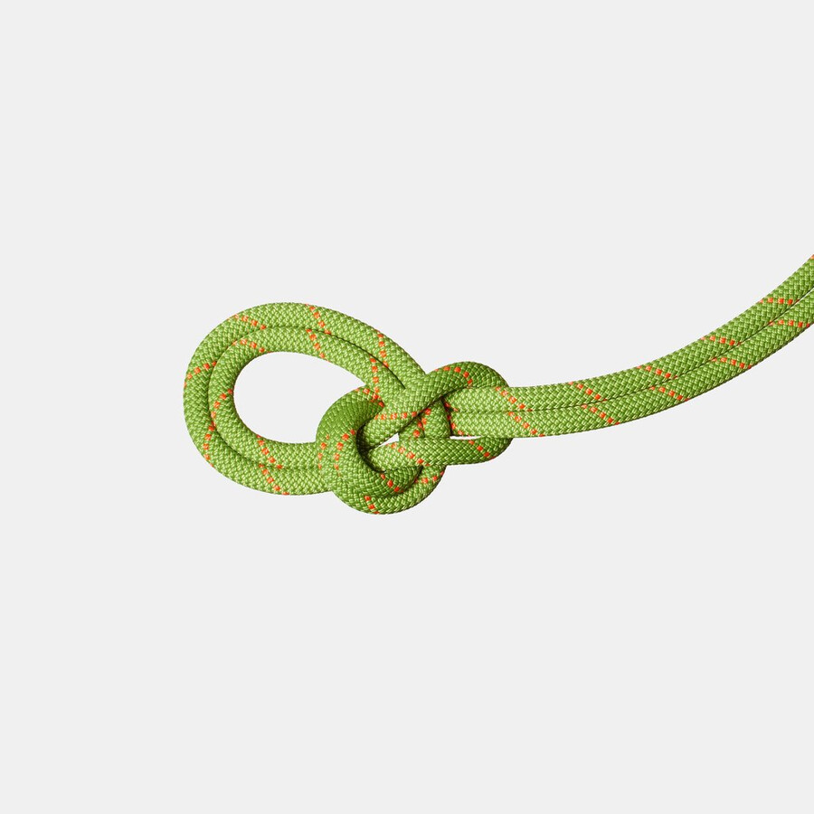 9.8 crag recycled classic rope 70m – leuchtendes golforange