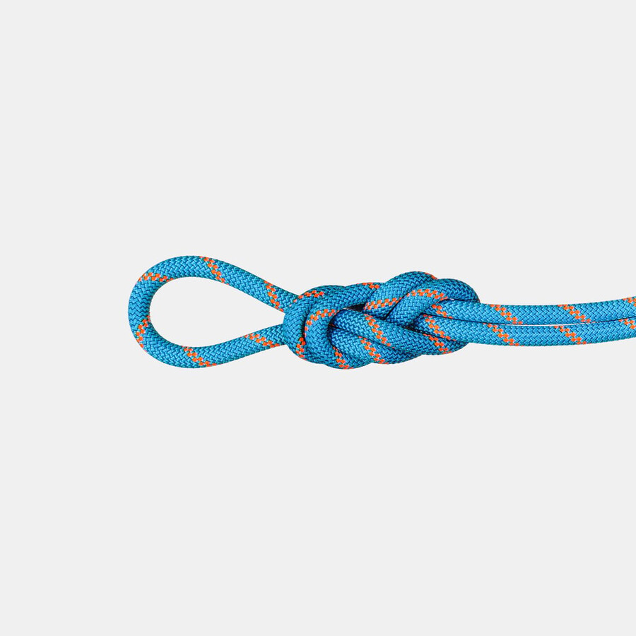 8.7 alpine sender trockenseil 50 m leuchtendes ozeanorange