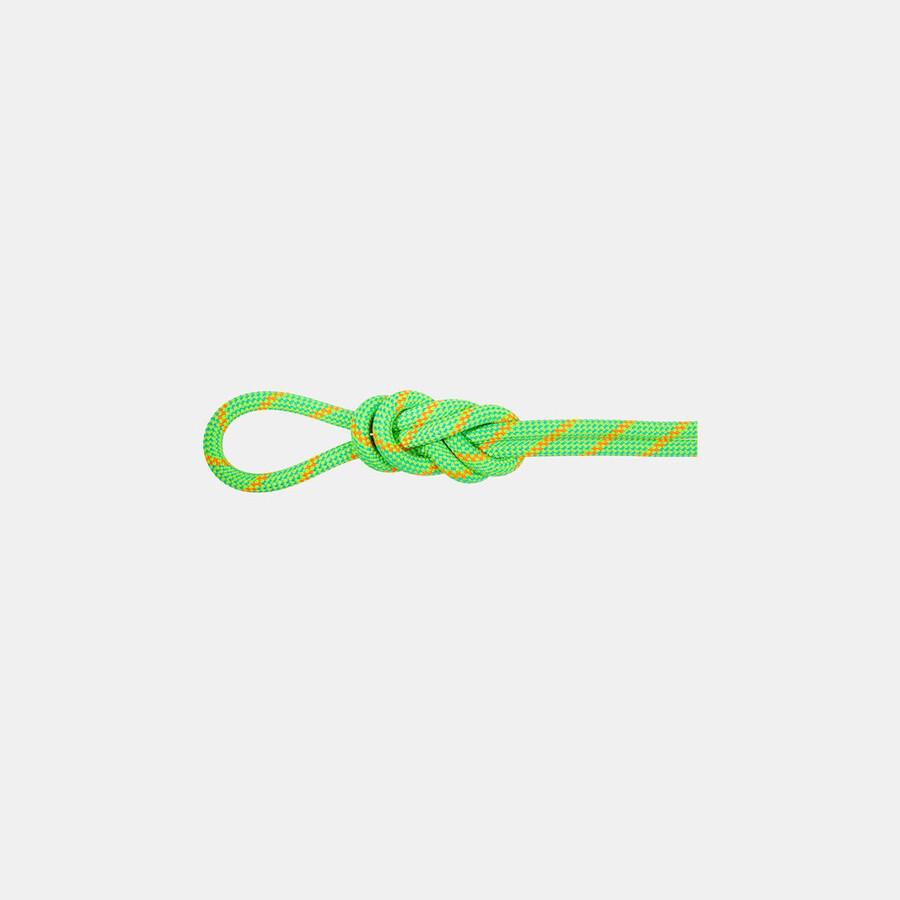 8.0 alpine dry rope 70m neongrün-leuchtendes orange