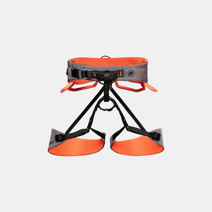 komfortabler schnell verstellbarer harness für damen haifisch-sicherheitsorange