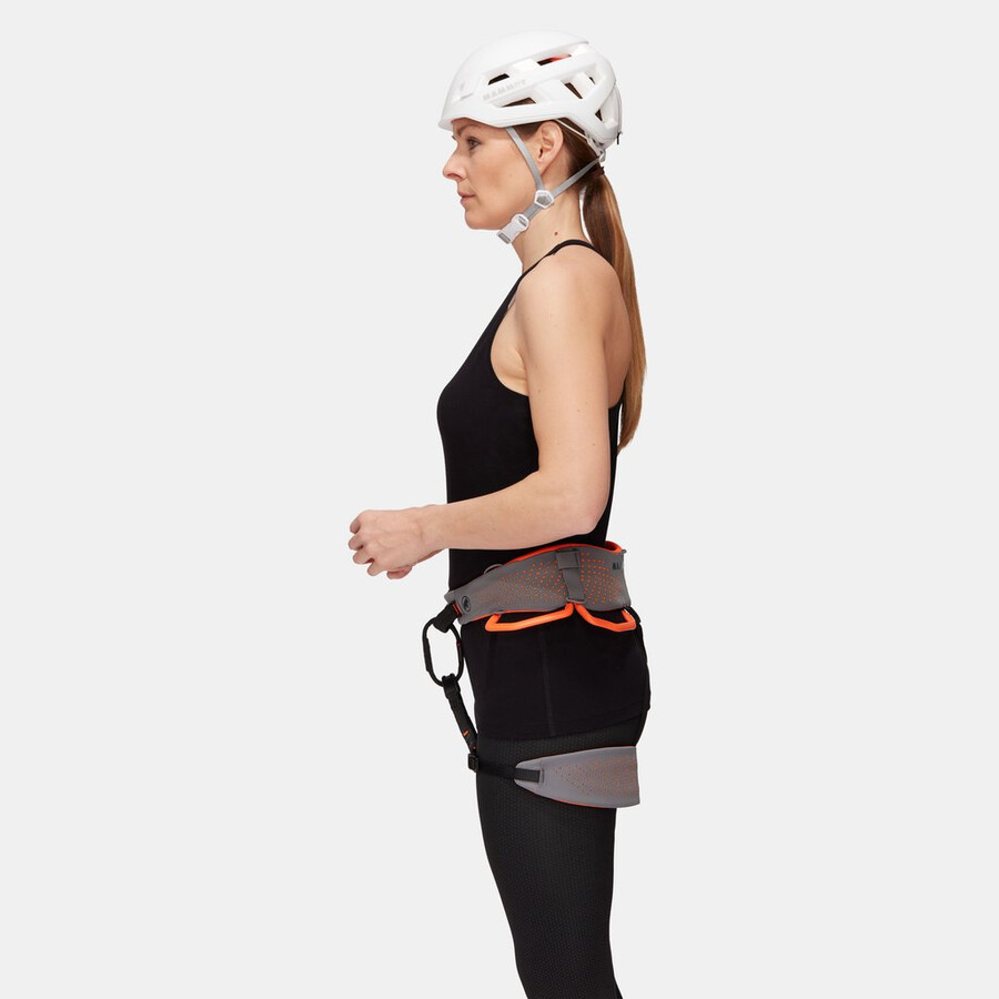 komfortabler schnell verstellbarer harness für damen haifisch-sicherheitsorange