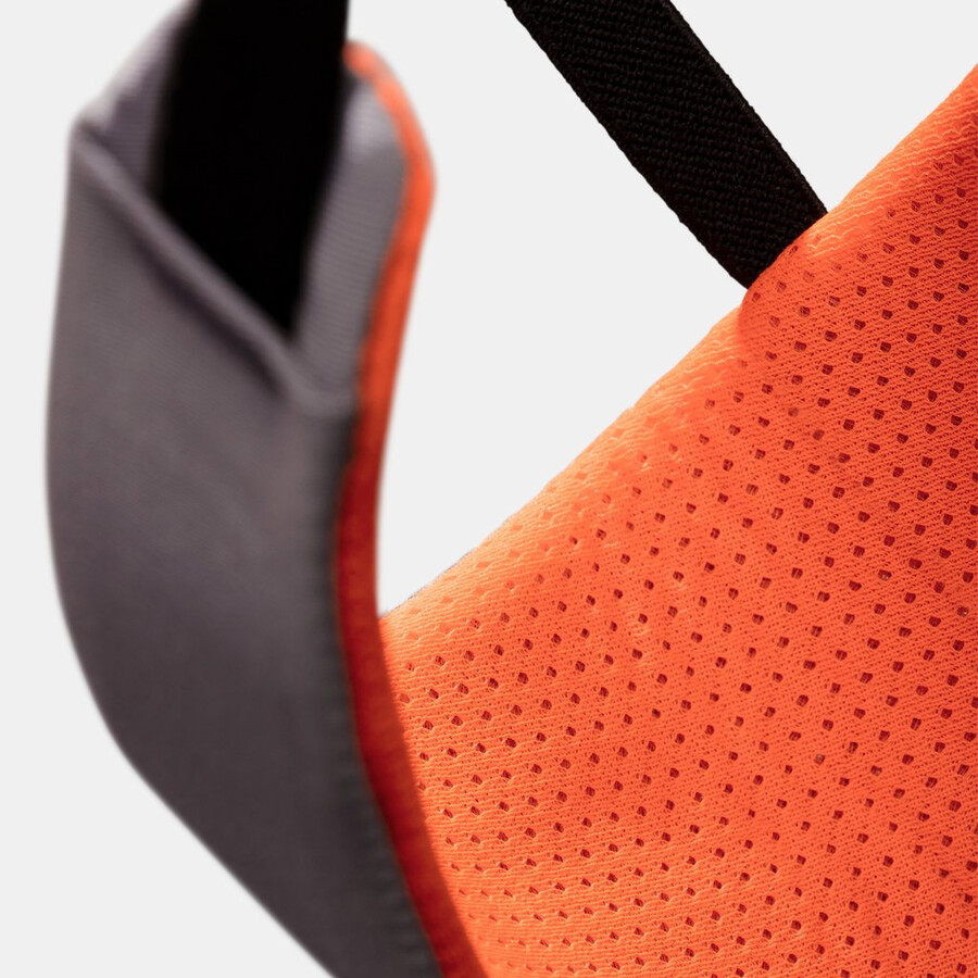 komfortabler schnell verstellbarer harness für damen haifisch-sicherheitsorange