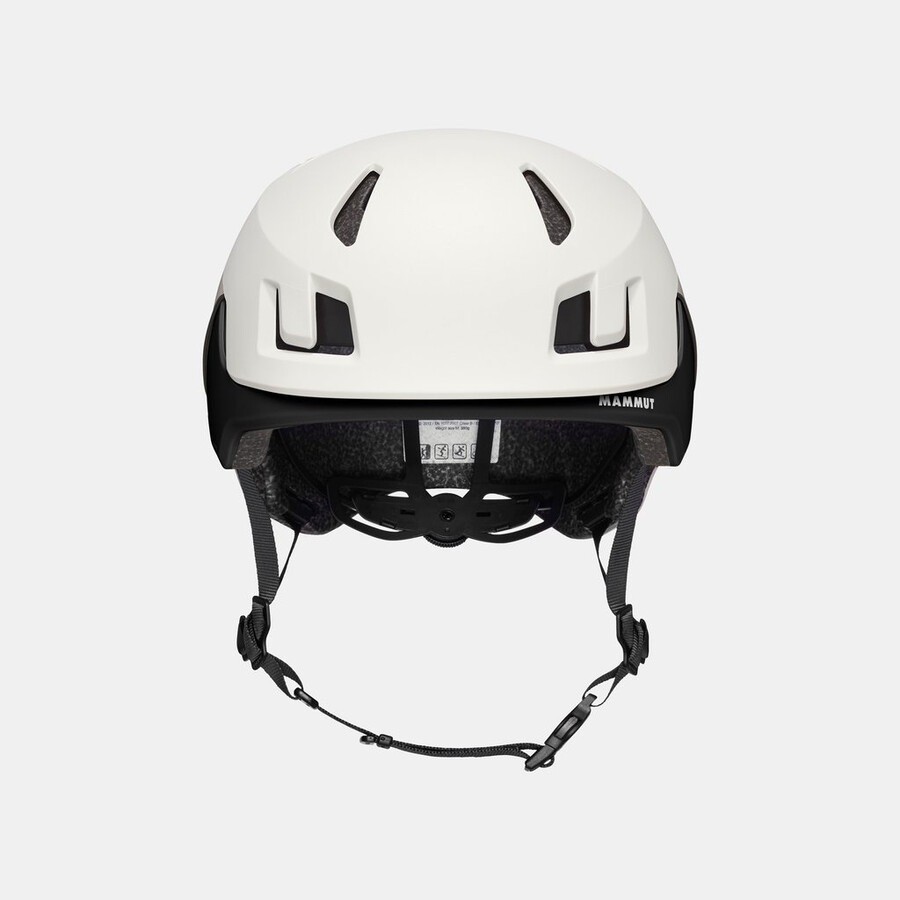haute route helm weiß-schwarz