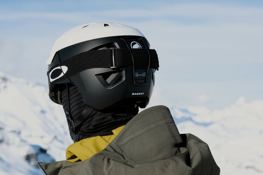 haute route helm weiß-schwarz