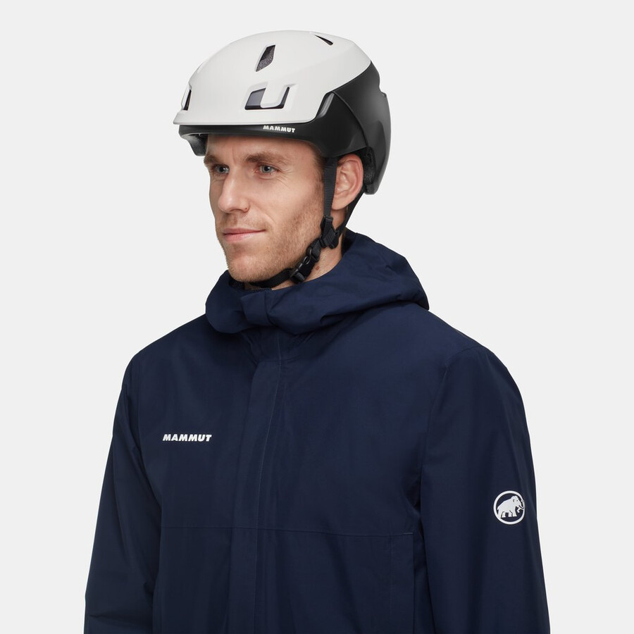 haute route helm weiß-schwarz