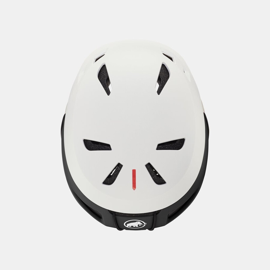 haute route helm weiß-schwarz
