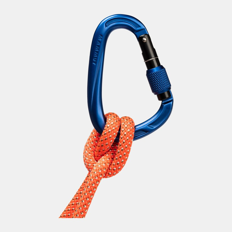 crag hms schraubkarabiner ultramarin