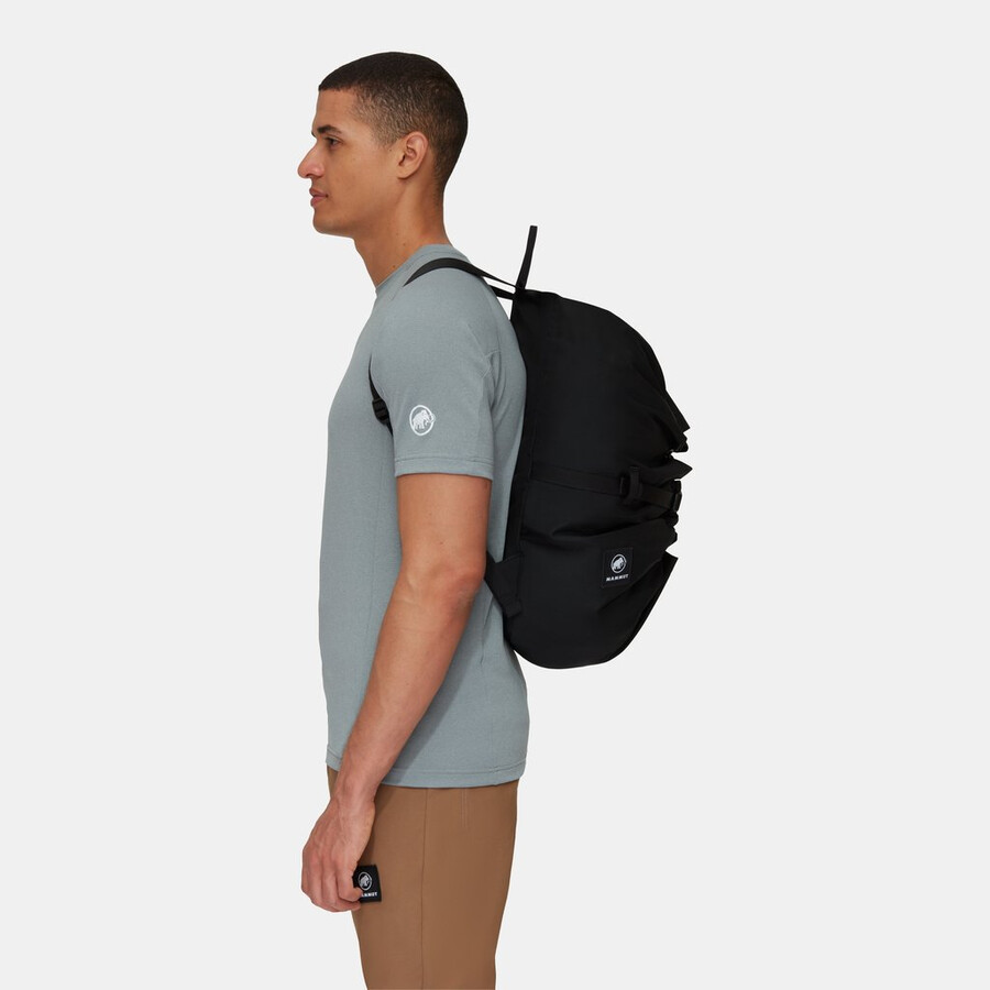 neonfarbene seiltasche schwarz