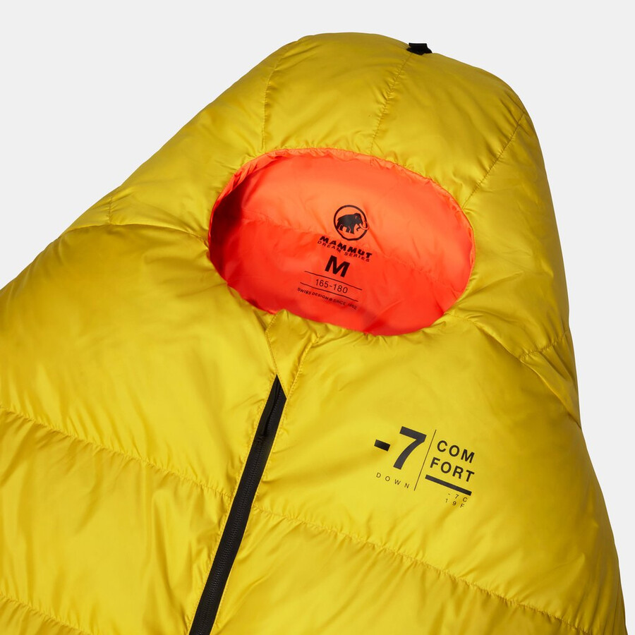 damen-komfort-daunenschlafsack -7°c löwenzahn