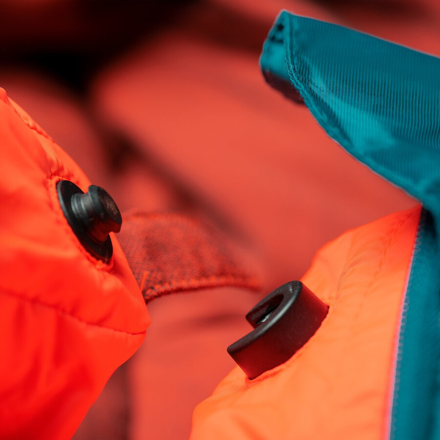 damen-daunenschlafsack perform -10°c petrol