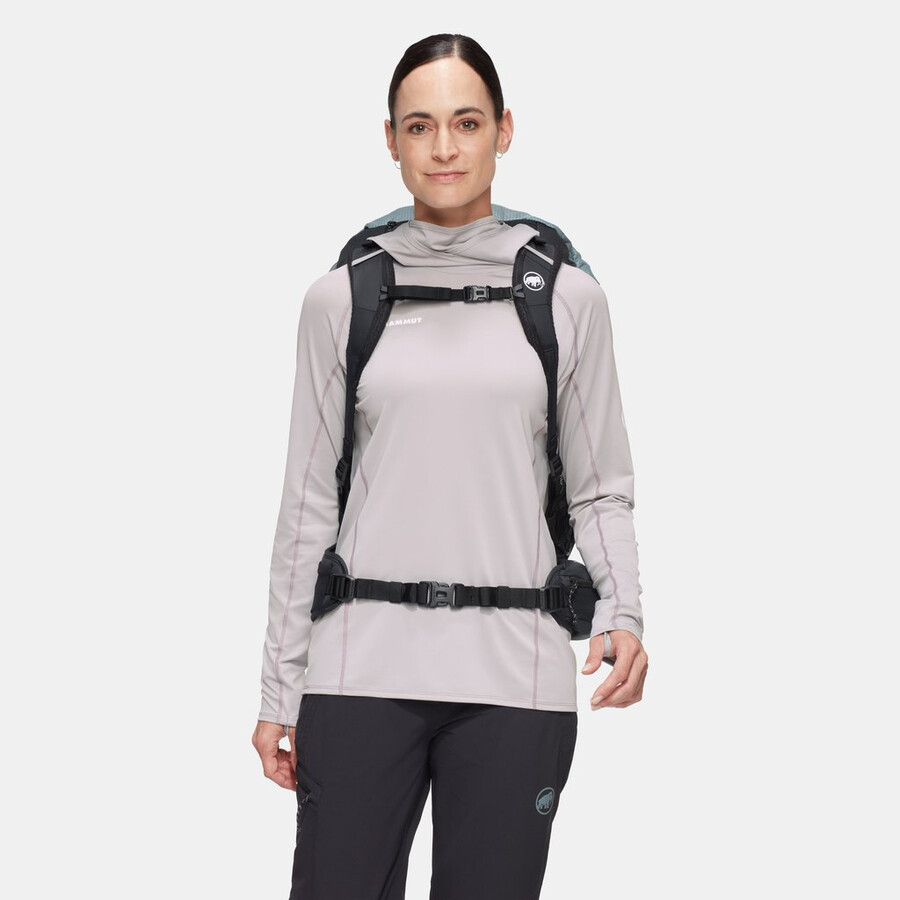 ducan spine 50-60 damen strata-schwarz