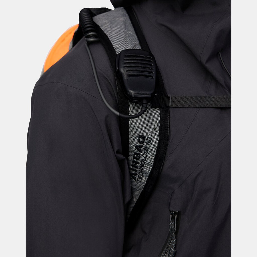 eiger free 20 herausnehmbarer airbag 3.0 sturmgrau