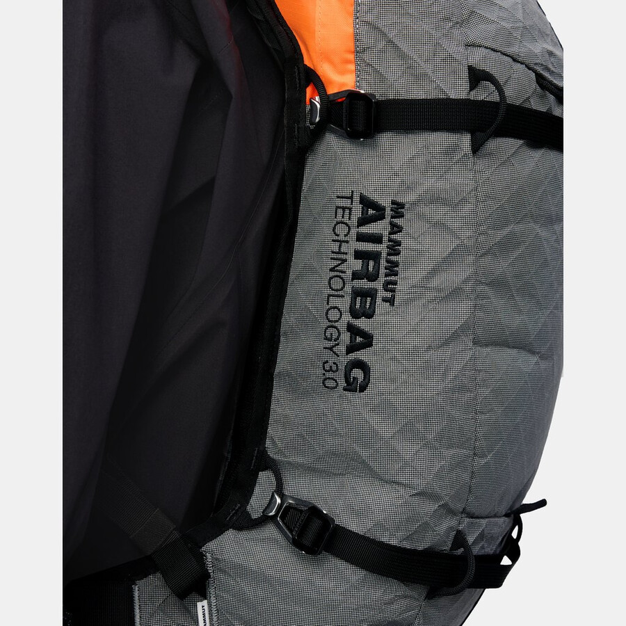 eiger free 20 herausnehmbarer airbag 3.0 sturmgrau