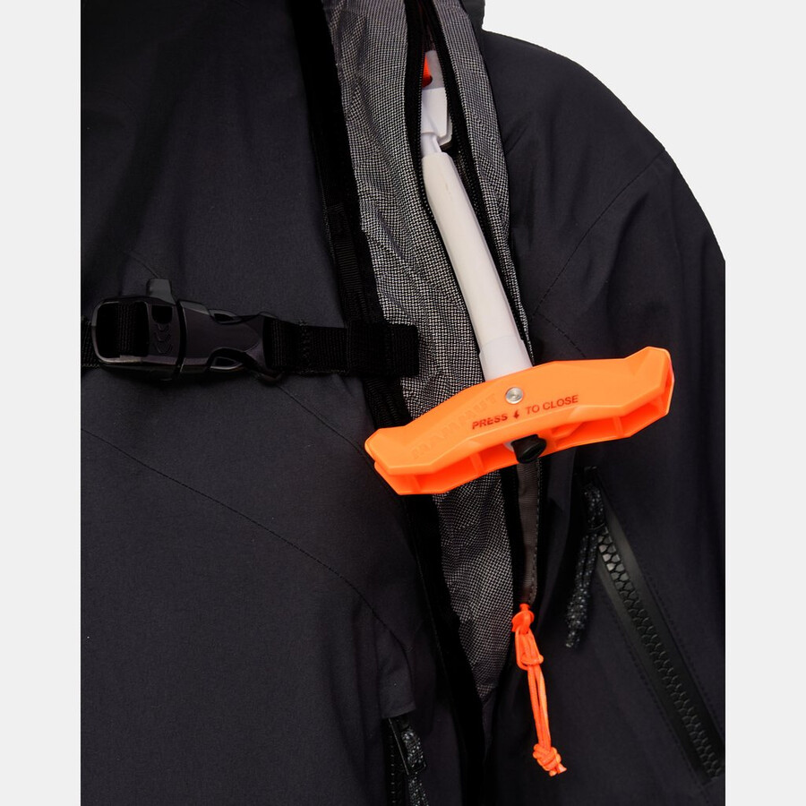 eiger free 20 herausnehmbarer airbag 3.0 sturmgrau