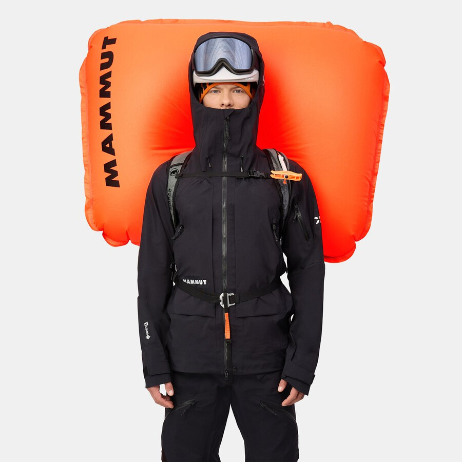 eiger free 20 herausnehmbarer airbag 3.0 sturmgrau