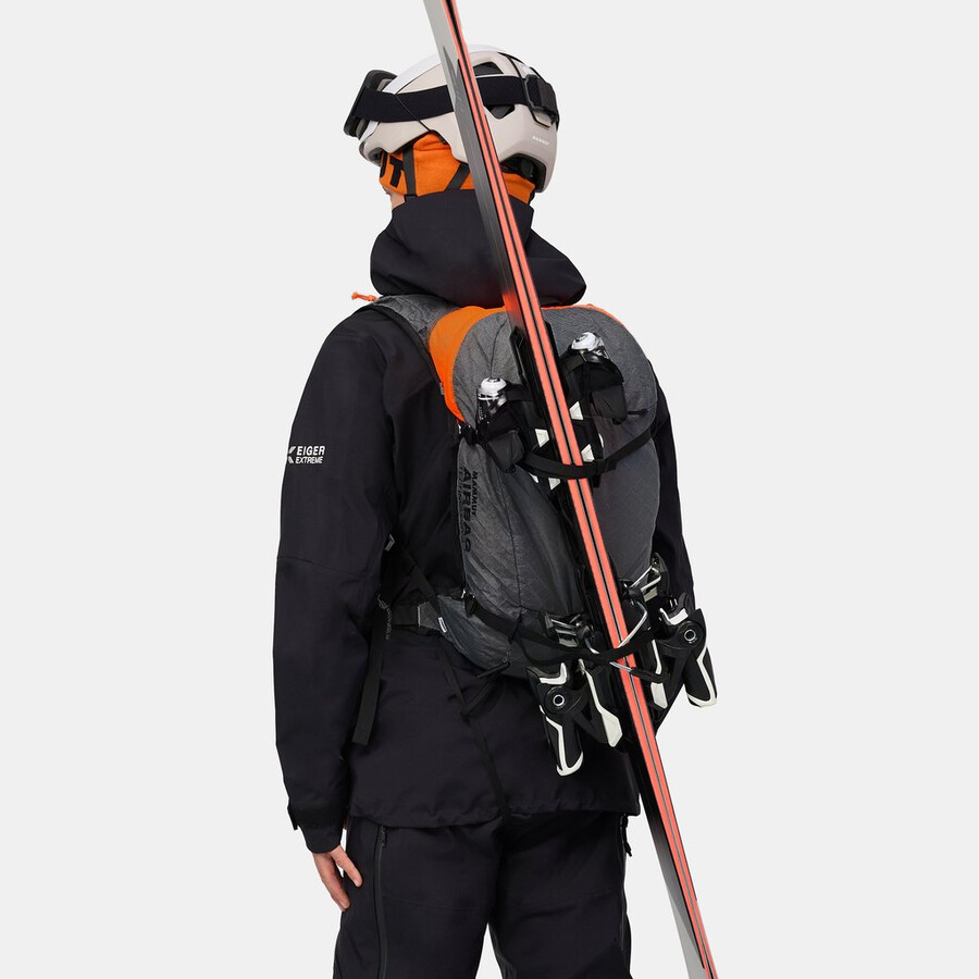 eiger free 20 herausnehmbarer airbag 3.0 sturmgrau