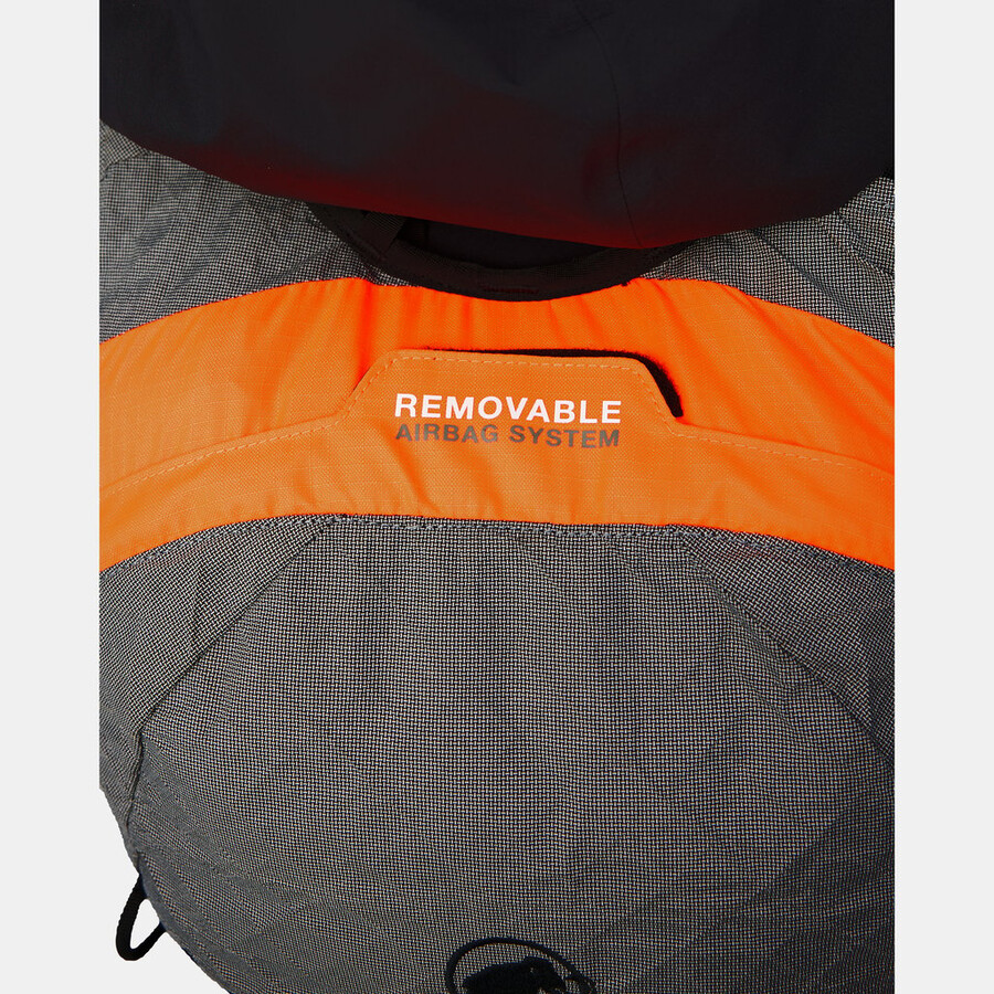 eiger free 20 herausnehmbarer airbag 3.0 sturmgrau