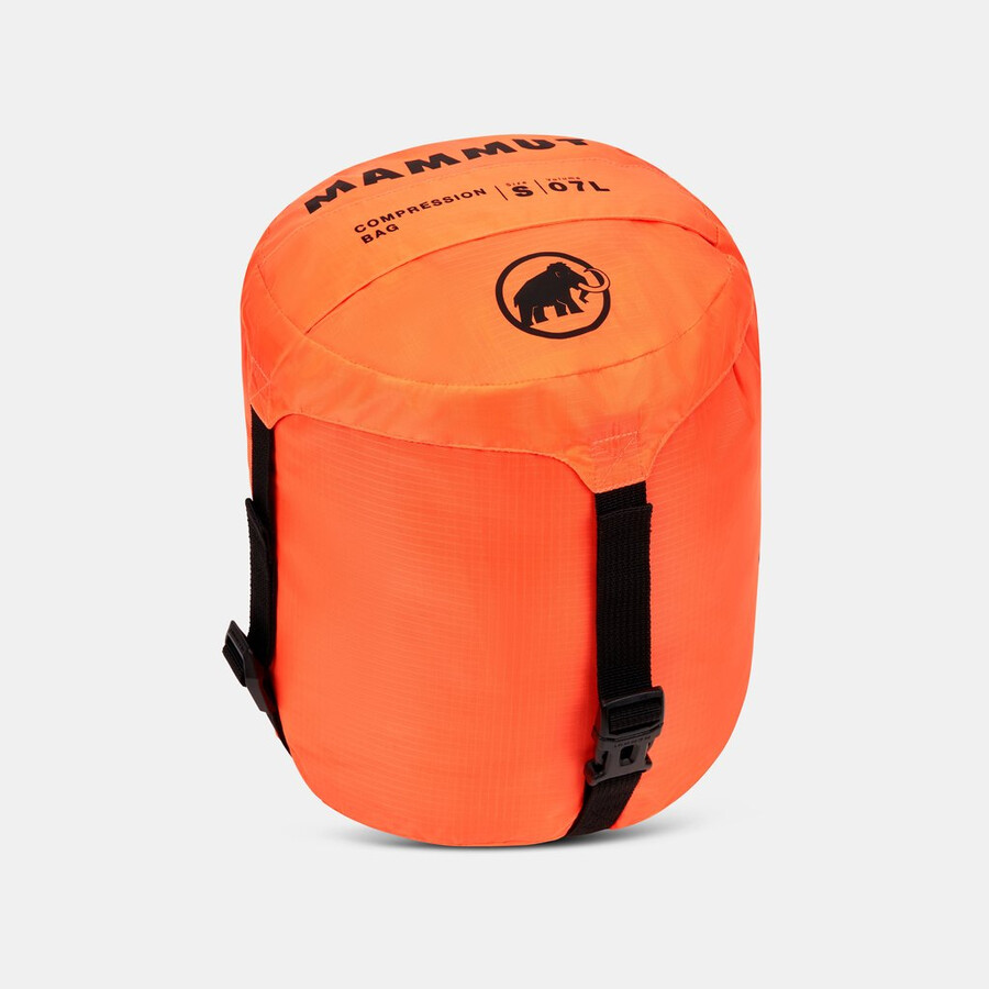 kompressionsbeutel leuchtend orange