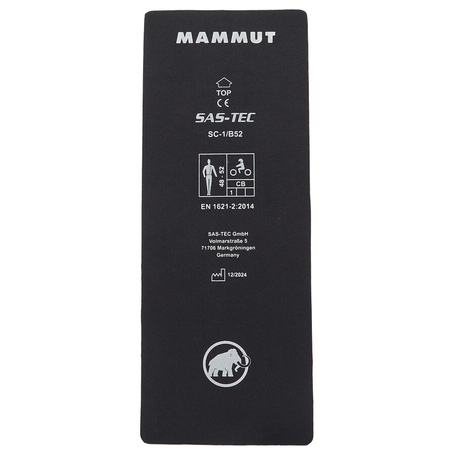 mammut rückenprotektor schwarz