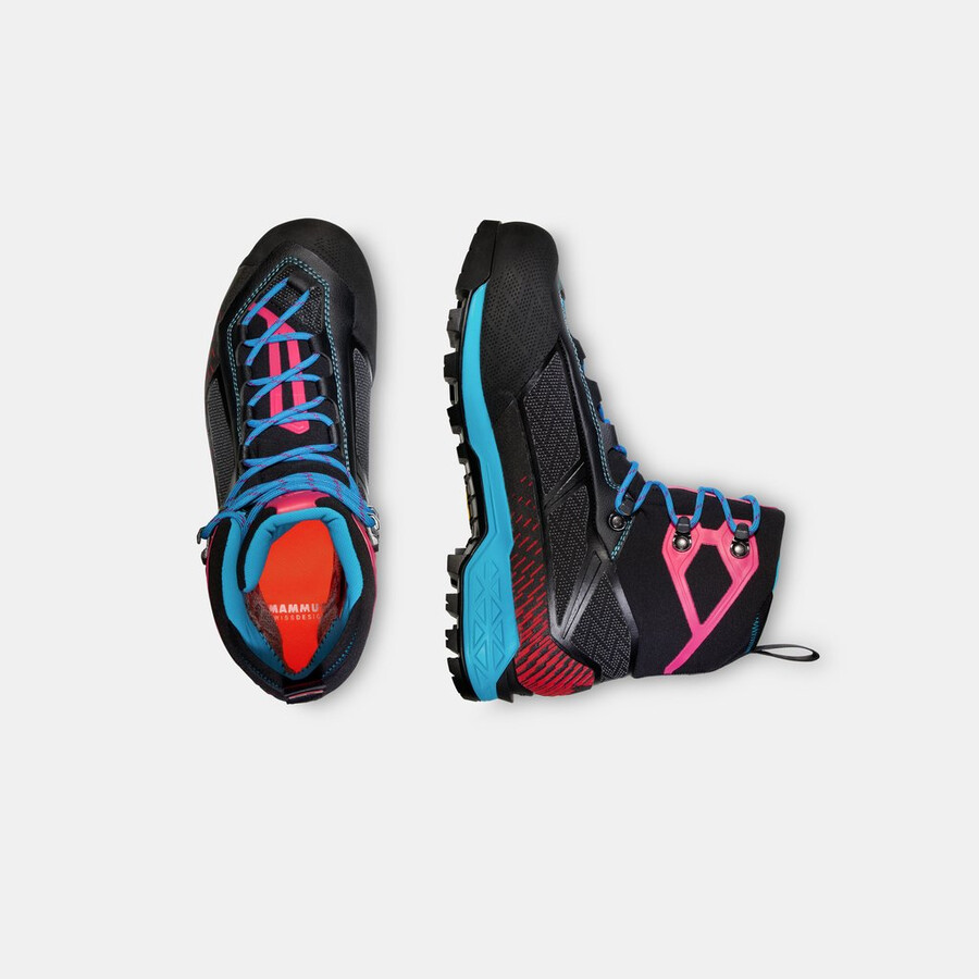 taiss light mid gtx damen schwarz-azalea