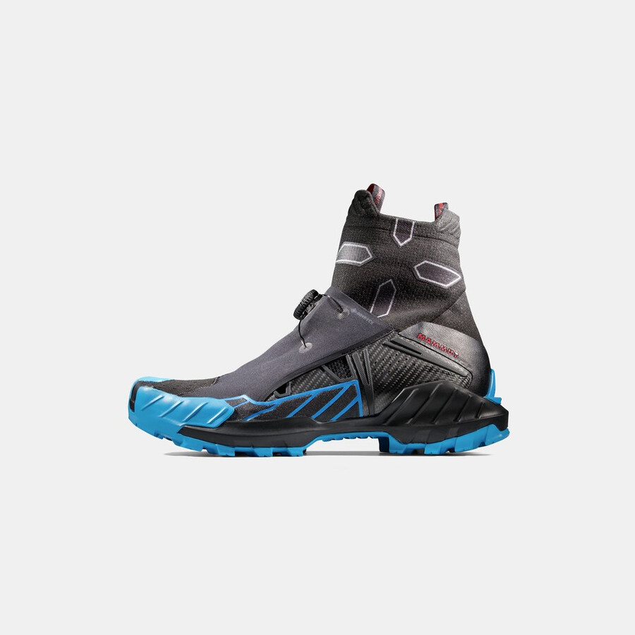 eiger speed boa high gtx damen schwarz-himmel