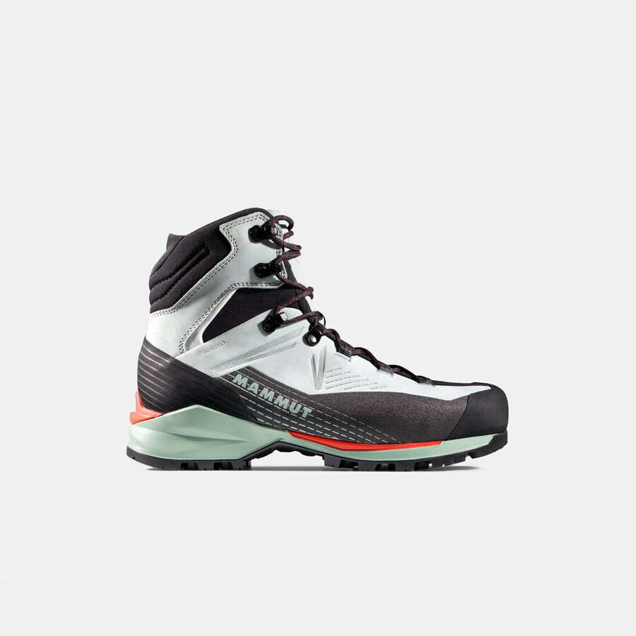 kento guide ii high gtx damen silber-salbei-schwarz