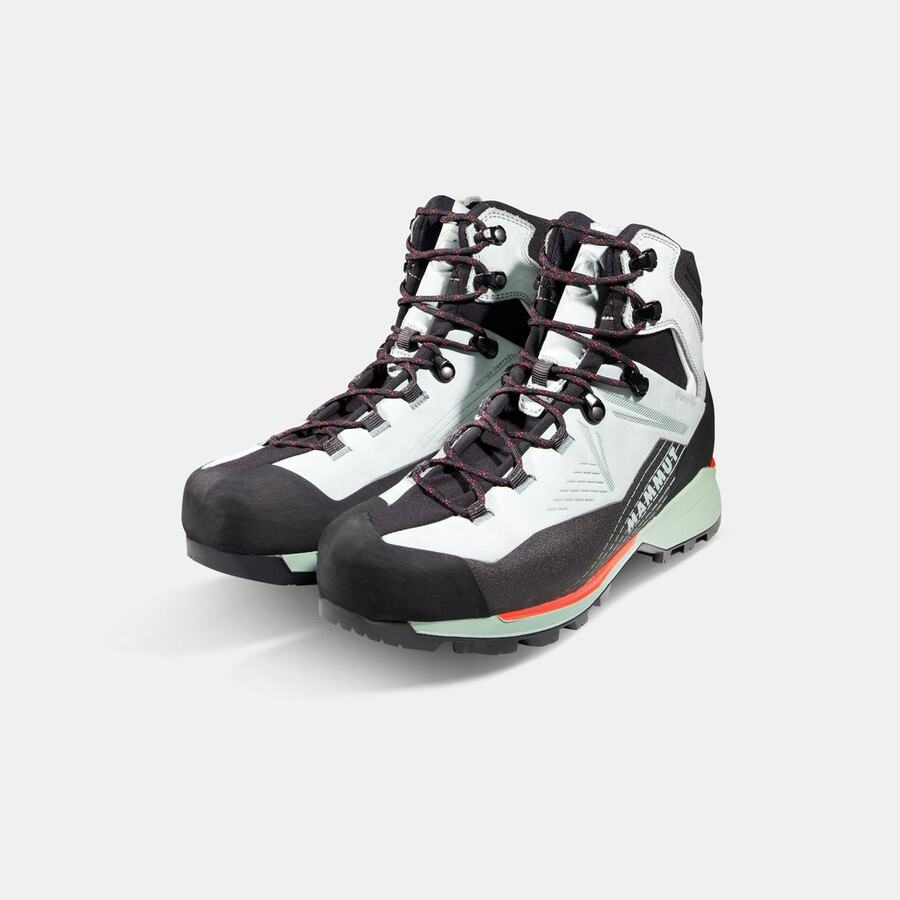 kento guide ii high gtx damen silber-salbei-schwarz