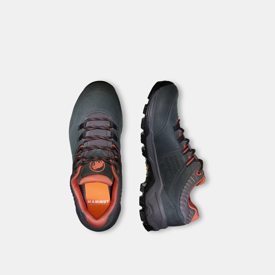 nova iv low gtx damen schwarz-aprikosenbrandy