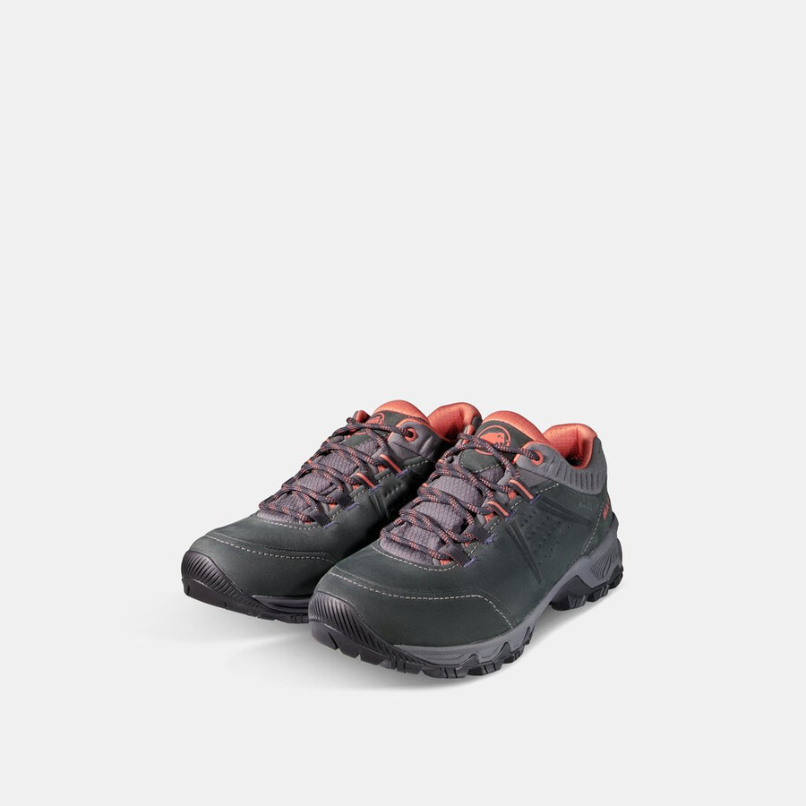 nova iv low gtx damen schwarz-aprikosenbrandy