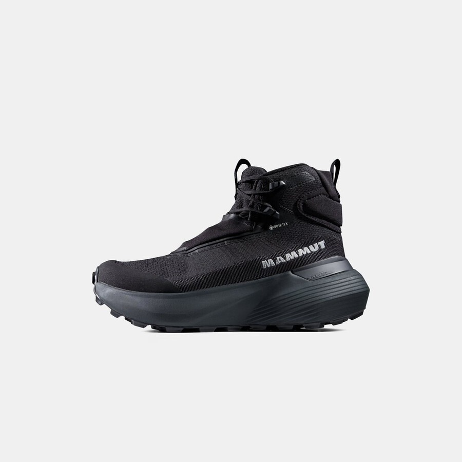 aenergy ultra mid gtx damen schwarz-dunkelstahl